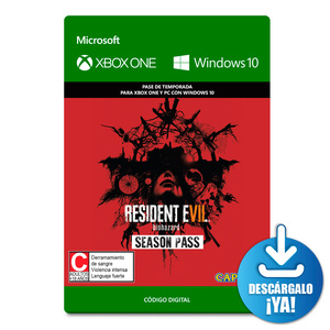 Resident Evil 7 Biohazard Season Pass / Pase de temporada digital / Xbox One / Descargable