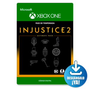Injustice 2 Ultimate Pack Pase de Temporada Digital Xbox One Descargable