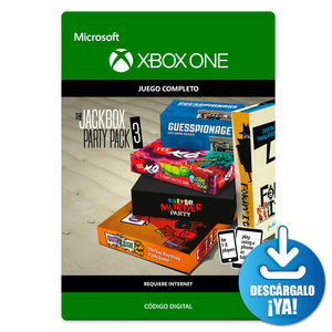 The Jackbox Party Pack 3 / Juego completo descargable / Xbox One