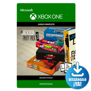 The Jackbox Party Pack 3 / Juego completo descargable / Xbox One The Jackbox Party Pack 3 / Juego completo descargable / Xbox One