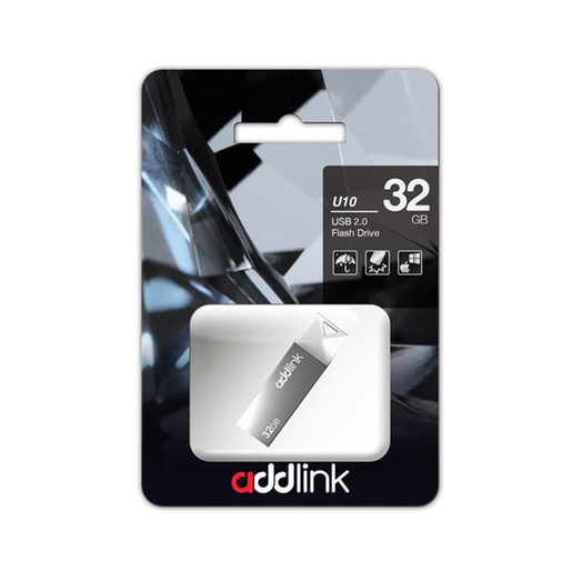 Memoria USB Addlink U10 / 32 gb / Gris