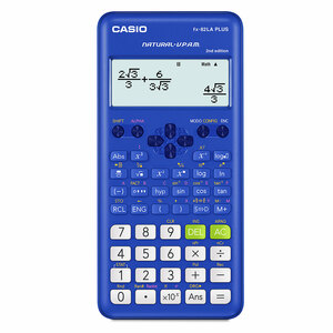 Calculadora Científica Casio FX-82LA Plus 2 / 252 funciones / Azul