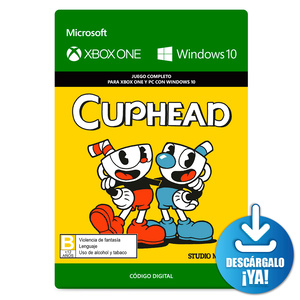 Cuphead / Juego digital / Xbox One / Windows / Descargable