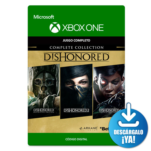 Dishonored Complete Collection / Juego digital / Xbox One / Descargable