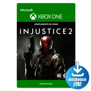 Injustice 2 Red Hood Character / Complemento de juego digital / Xbox One / Descargable