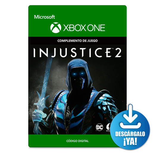 Injustice 2 Sub Zero / Complemento de juego digital / Xbox One / Descargable