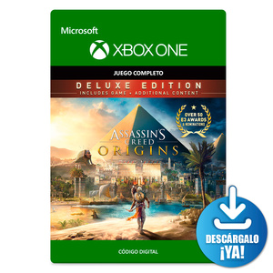Assassins Creed Origins Deluxe Edition / Juego digital / Xbox One / Descargable Assassins Creed Origins Deluxe Edition / Juego digital / Xbox One / Descargable