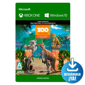 Zoo Tycoon Ultimate Animal Collection / Juego digital / Xbox One / Windows / Descargable Zoo Tycoon Ultimate Animal Collection / Juego digital / Xbox One / Windows / Descargable