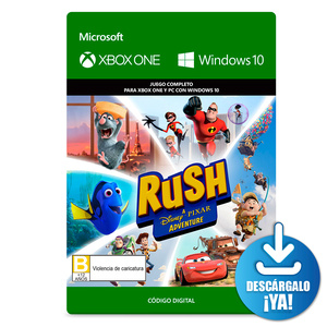 Rush a Disney Pixar Adventure / Juego digital / Xbox One / Descargable