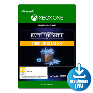 Star Wars Battlefront II 1000 Cristales Xbox One Descargable Star Wars Battlefront II 1000 Cristales Xbox One Descargable