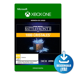 Star Wars Battlefront II Cristales / 1000 monedas de juego digitales / Xbox One / Descargable