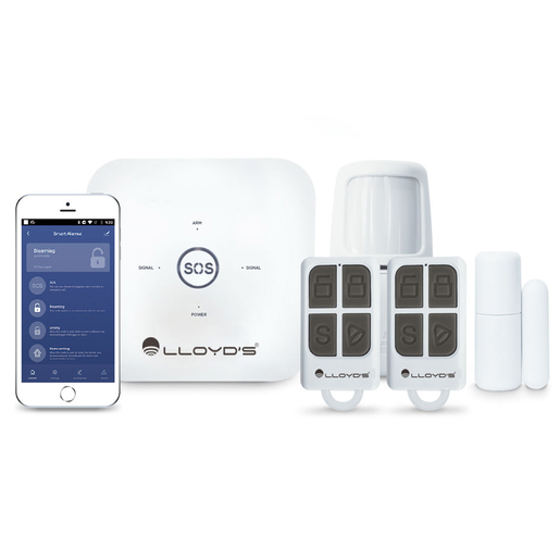 Sistema de Alarma Inalámbrica Lloyds LA-543 / WiFi / Blanco