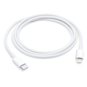 Cable Tipo-C a Lightning Apple MX0K2AM / Blanco / 1 m
