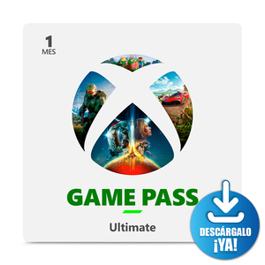 Xbox Game Pass Ultimate Descargable Suscripción 1 mes Xbox Game Pass Ultimate Descargable Suscripción 1 mes