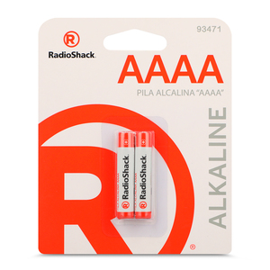 Pilas Alcalinas AAAA RadioShack 2 piezas Pilas Alcalinas AAAA RadioShack 2 piezas