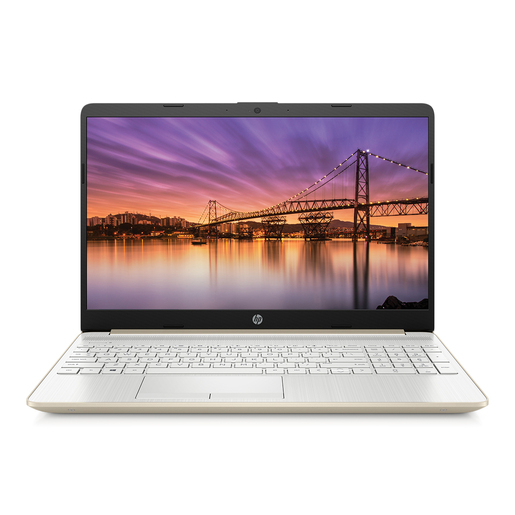 Laptop Hp 15-GW0005LA / 15.6 Plg. / AMD Ryzen 3 / SSD 256 gb  / RAM 8 gb / Plata con oro