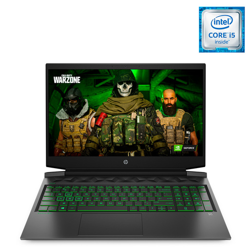 Laptop Gamer Hp Pavilion 16-A0001LA / 16.1 Plg. / Intel Core i5 / SSD 512 gb  / RAM 8 gb / 32gb Intel Optane / Negro