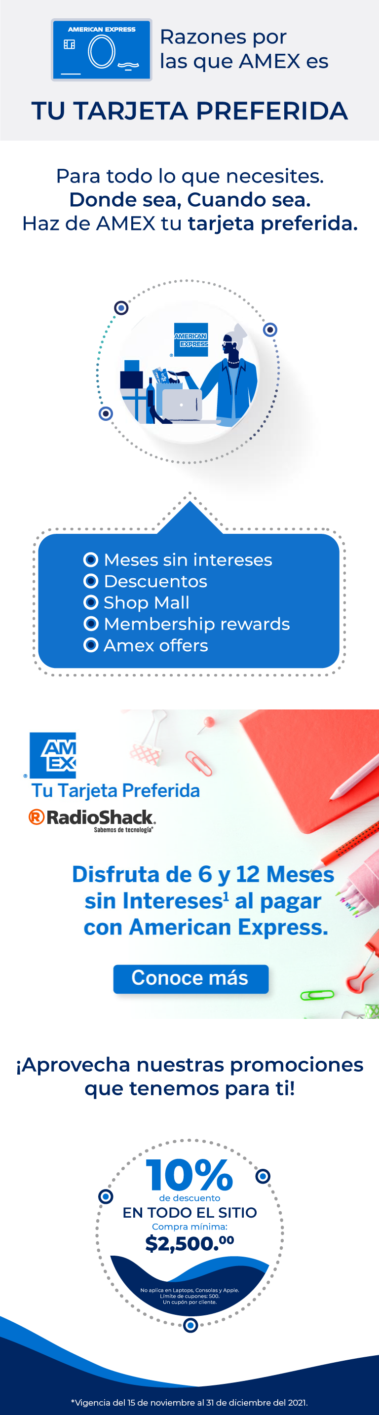 American Express MSI