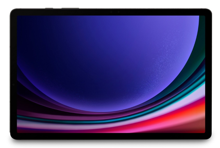 fondo blanco de una tablet samsung mostrando su funcionamiento y saber para que sirve