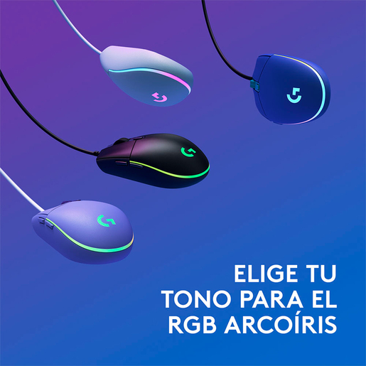 Mouse Gamer Alámbrico Logitech G203 / Azul / USB Mouse Gamer Alámbrico Logitech G203 / Azul / USB