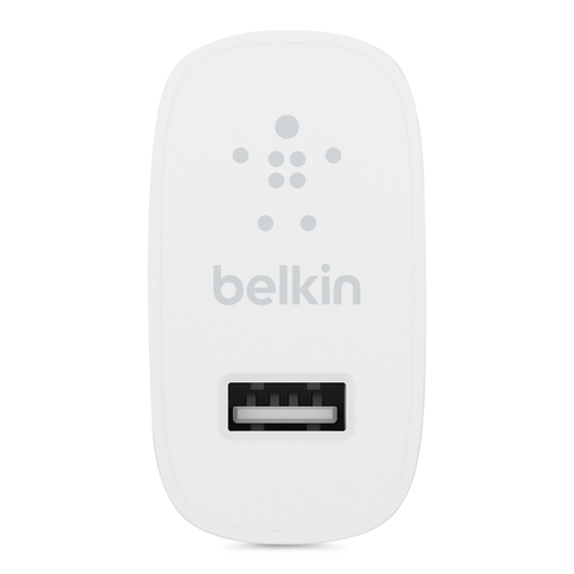 Cargador de Pared para Celular Belkin BEL WCA002DQWH / Blanco / USB