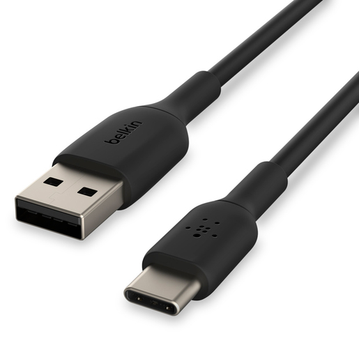 Cable Tipo C a USB Belkin / 15 cm / Negro, Tipo C, Cables para celular, Telefonía Fija y Celulares, Todas, Categoría