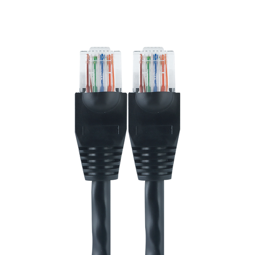 Cable de Red Ethernet General Electric / 15.2 m / Cat5E / Negro