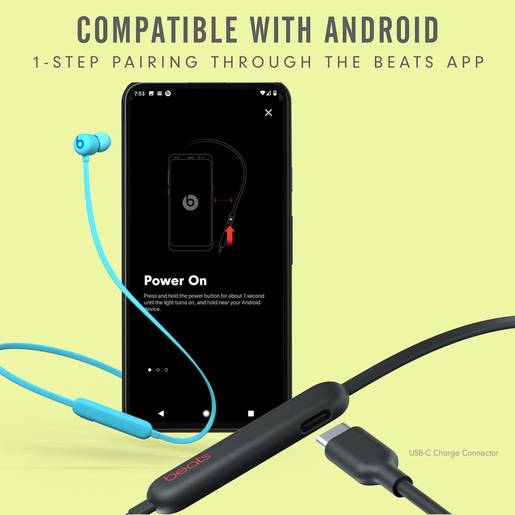 Audífonos Bluetooth Apple Beats Flex MYMG2BE/A / In ear / Azul