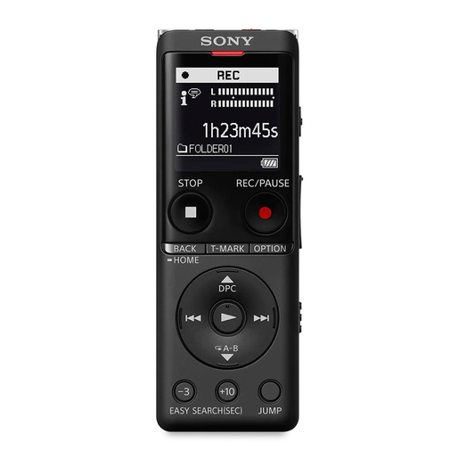 Grabadora de Voz Sony UX570 / Negro