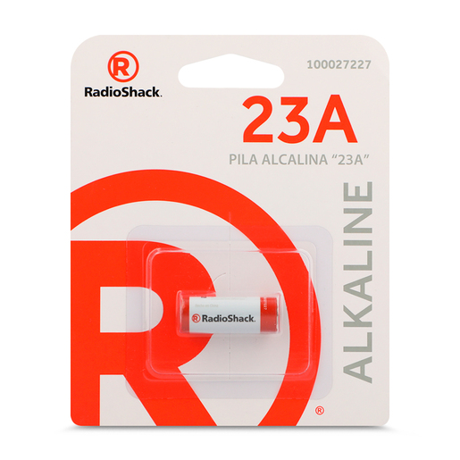 Pila Alcalina 23A 12V RadioShack / 1 pieza Pila Alcalina 23A 12V RadioShack / 1 pieza