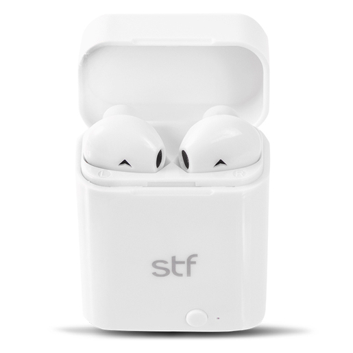 Audífonos Bluetooth STF Polux 2.5 True Wireless / In ear / Blanco