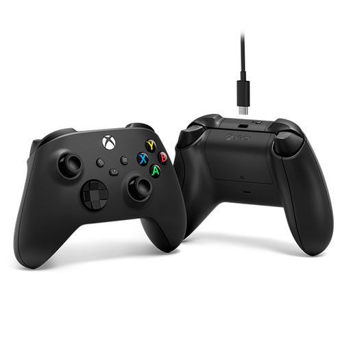 Control Inalámbrico Xbox con Cable USB C / Xbox Series X·S / Xbox One / Negro Control Inalámbrico Xbox con Cable USB C / Xbox Series X·S / Xbox One / Negro