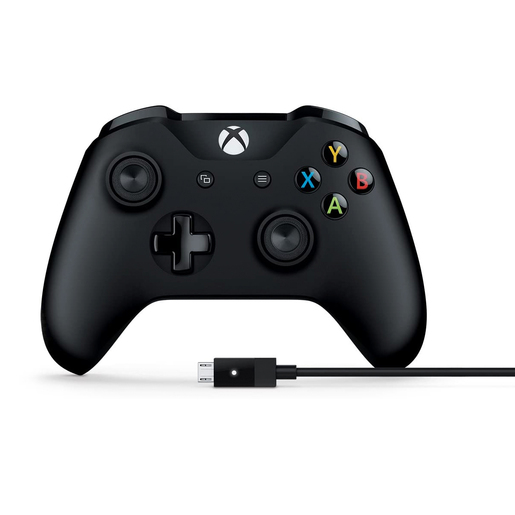 Control Inalámbrico Xbox con Cable USB C / Xbox Series X·S / Xbox One / Negro Control Inalámbrico Xbox con Cable USB C / Xbox Series X·S / Xbox One / Negro