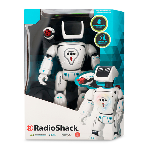 Robot a Control Remoto para Niños RadioShack / Hidroeléctrico / Blanco Robot a Control Remoto para Niños RadioShack / Hidroeléctrico / Blanco