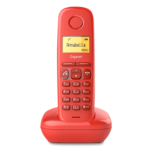 Teléfono Inalámbrico Gigaset A270 / Rojo, Teléfonos inalámbricos, Teléfonos  fijos, Telefonía Fija y Celulares, Todas, Categoría