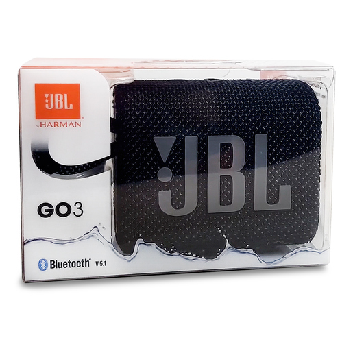 Bocina Bluetooth JBL GO 3 / Negro