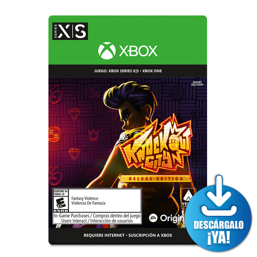 Knockout City Deluxe Edition / Juego digital / Xbox One / Xbox Series X·S / Descargable Knockout City Deluxe Edition / Juego digital / Xbox One / Xbox Series X·S / Descargable