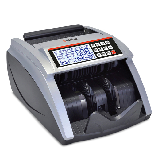 Contador de Billetes Automático con Detección de Falsificaciones RadioShack / Gris Contador de Billetes Automático con Detección de Falsificaciones RadioShack / Gris