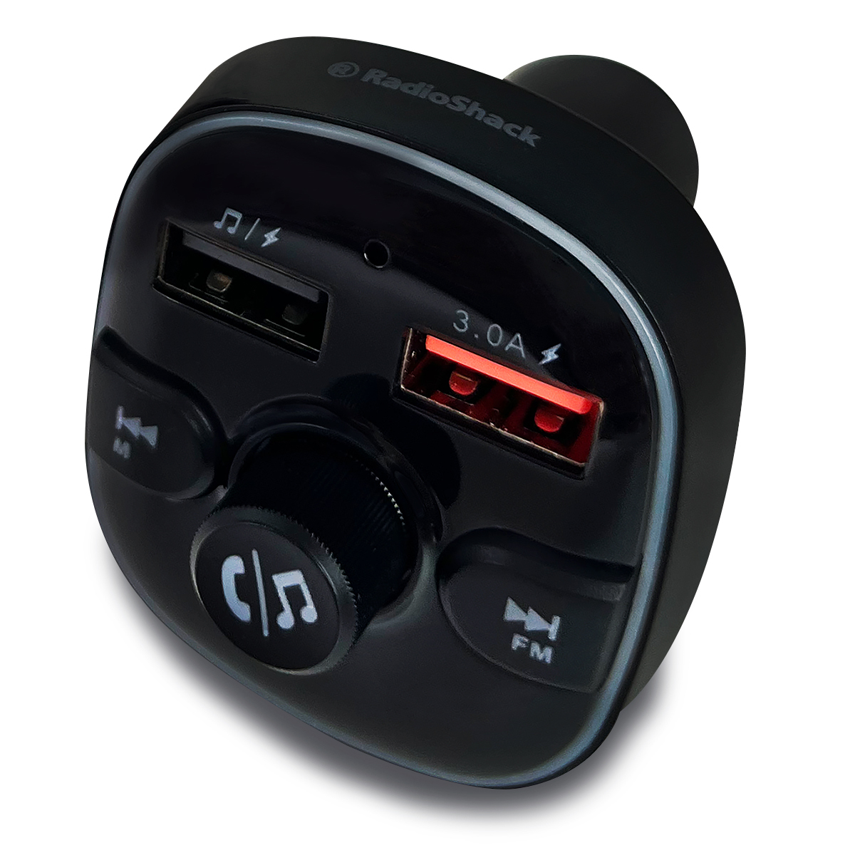 Adaptador Bluetooth para coche, transmisor Bluetooth FM del coche, 9 modos  de iluminación RGB, manos libres Auto Mp3 P