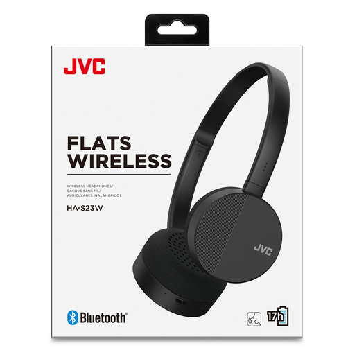 Audífonos Bluetooth JVC HA S23W / On ear / Negro