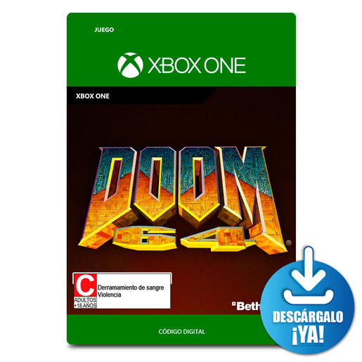 Doom 64 / Juego digital / Xbox One / Descargable Doom 64 / Juego digital / Xbox One / Descargable