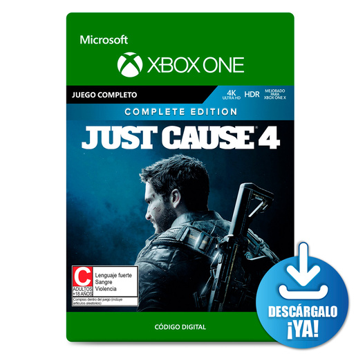Just Cause 4 Complete Edition / Juego digital / Xbox One / Descargable Just Cause 4 Complete Edition / Juego digital / Xbox One / Descargable
