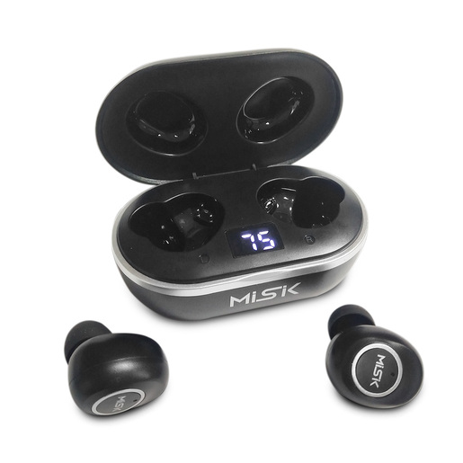 Audífonos Bluetooth Misik MH622 True Wireless / In ear / Negro