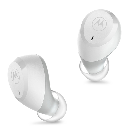 Audífonos Bluetooth Motorola MotoBuds 100 True Wireless / In ear / Blanco