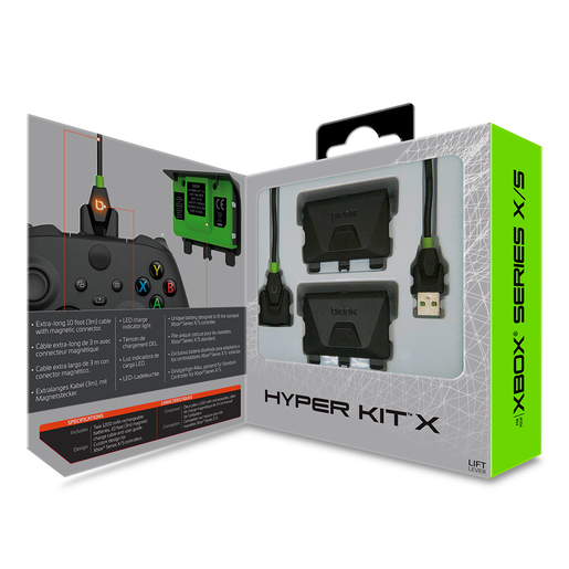 Kit Magnético de Carga para Control Bionik Hyper X / Xbox Series X·S Kit Magnético de Carga para Control Bionik Hyper X / Xbox Series X·S