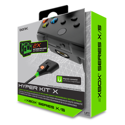 Kit Magnético de Carga para Control Bionik Hyper X / Xbox Series X·S Kit Magnético de Carga para Control Bionik Hyper X / Xbox Series X·S