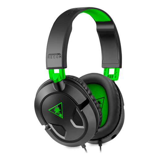 Audífonos Gamer Turtle Beach Recon 50X / Xbox Series X·S / Xbox One / Negro con verde
