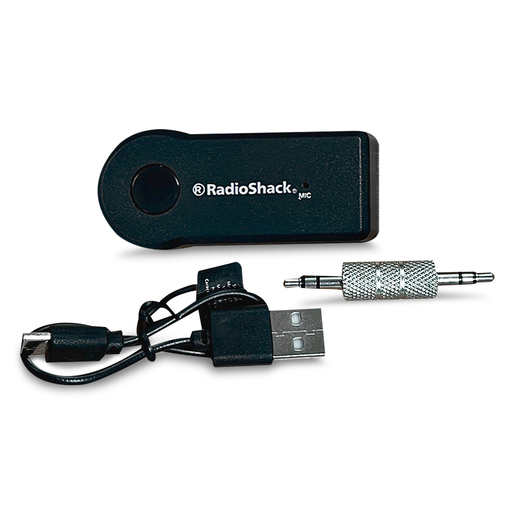 Transmisor Bluetooth Inalámbrico para Auto RadioShack / Negro  