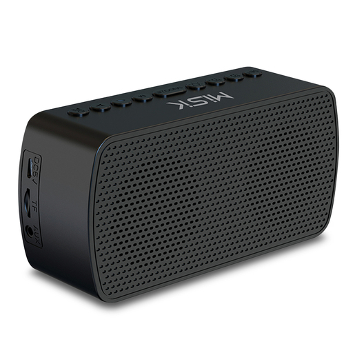 Altavoz Bluetooth con lámpara, alarma y radio FM Red Sun