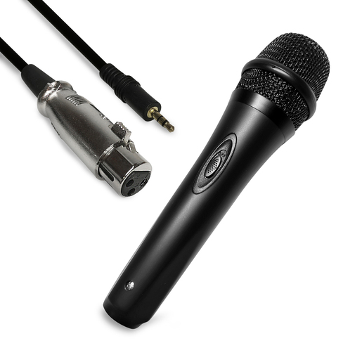 Micrófono Profesional DBugg MD67 / Negro / Auxiliar 3.5 mm Micrófono Profesional DBugg MD67 / Negro / Auxiliar 3.5 mm